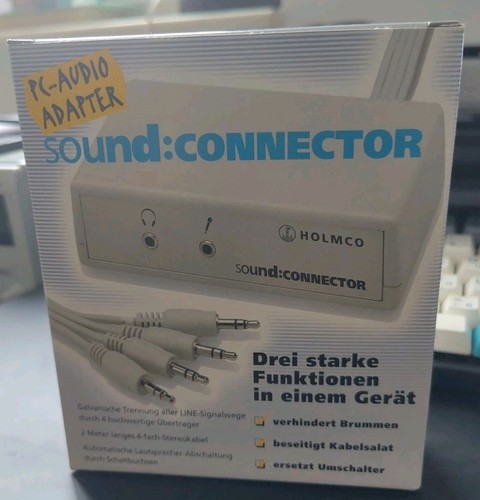 Holmco sound connector - sound:connector, retro