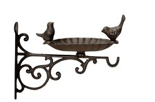 Wandhaken mit Schale Gusseisen