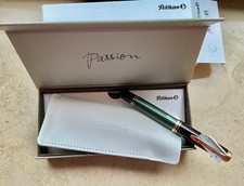 GREAT DEAL!  PELIKAN M1000 Füllhalter, grün gestreift, Listenpreis 2025: 760.-