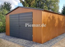 Blechgarage 4x6x2 55m - blechgarage, 4x6x2,55m
