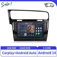 Android 14 Autoradio Für VW Golf VII MK7 2013-2020 Carplay GPS Navi SWC BT DAB+