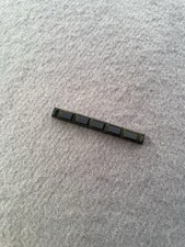 Hagstrom guitar nut 1960s black plastic