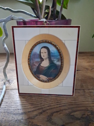 Antike lupenmalerei mona lisa - lupenmalerei,