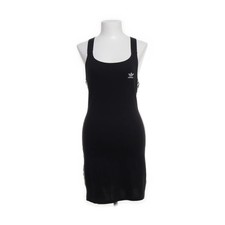 Adidas, Trainingskleid, Größe: 34, Schwarz/Weiß, Baumwolle/Elasthan, Damen -rth