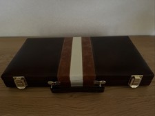 Rummy Kunstleder Koffer Braun Gesellschaftsspiel - Vollständig