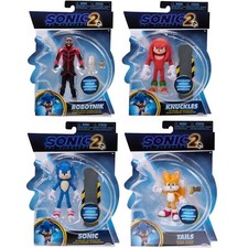 Sonic The Hedgehog 2 - Actionfigur Figuren Beweglich 10 cm Groß Auswahl  jakks