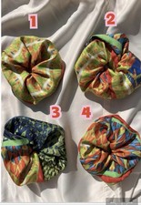 Handgemachtes Missoni Scrunchie – aus original Missoni Seidentuch