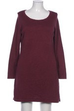 Maas Kleid Damen Dress Damenkleid Gr. EU 42 Baumwolle Bordeaux #3vapr74