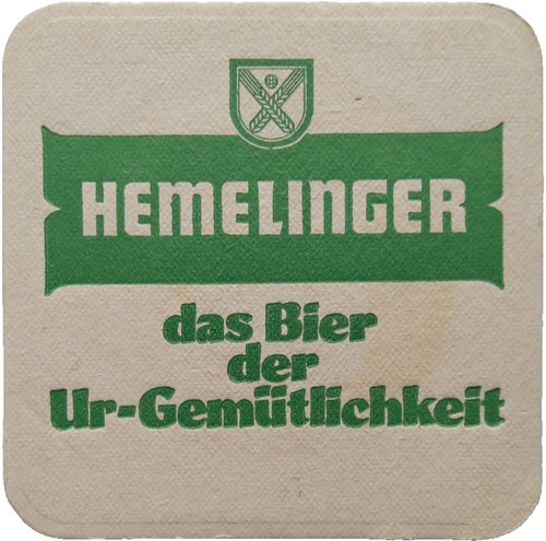 Alter bierdeckel hemelinger - alter,