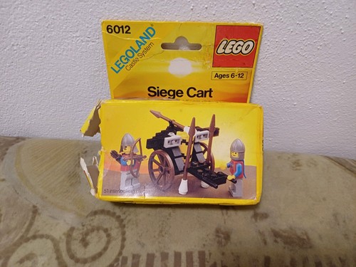 Lego 6012 siege cart - lego,
