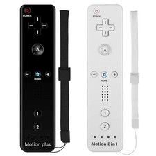 Zwei / 2x Remote Motion Plus Controller Fernbedienung - Nintendo Wii (NEU) 🆕✅