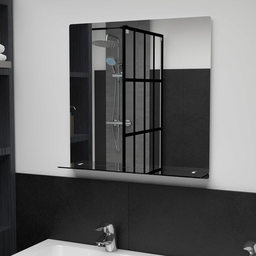 Wandspiegel mit regal 60 - wandspiegel,