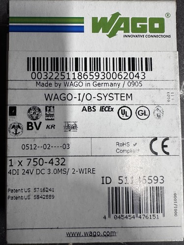 Wago 750 432 - digital, input