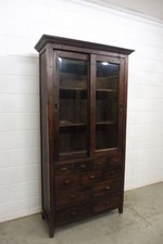 Vitrineschrank teak - vitrineschrank,