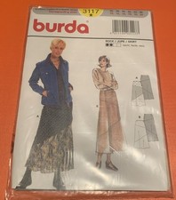 BURDA Rock Nr.3117 / Größe 36 - 46 Schnittmuster / Neu 