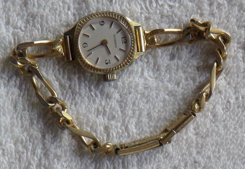 Dugena damenuhr goldfarbe mit - damenuhr,