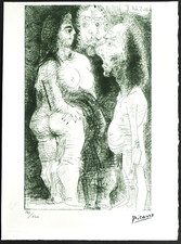 Pablo PICASSO " ohne Titel "