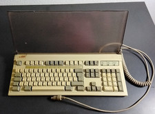 Vintage Highscreen FK-2002 Computer Tastatur Retro Keyboard 386'er 486'er