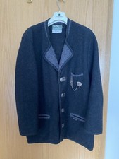 Dunkelgrauer Walkjanker Gr. 52 von Wesenjak Tirol - Sehr gut erhalten, Top