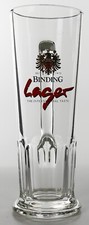 Binding Lager Bier Henkelkrug 0,3l Seidel the international Taste Glas 5010