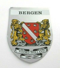 Souvenir-Aufkleber Bergen an