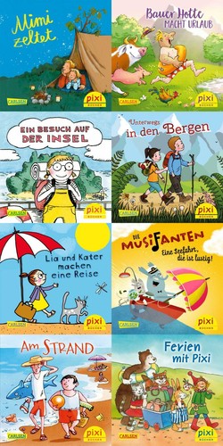Hefte aus pixi serie - pixi, in