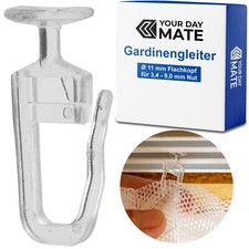 Gardinengleiter Vorhang Rollgleiter Gardine Gleiter Vorhangschiene Faltengleiter