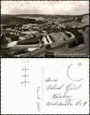 Simmelsdorf SIMMELSDORF HOTTENBACH Panorama Blick von der Autobahn 1960