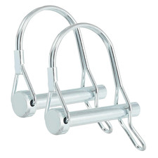 2 Stück Stahl Verzinken