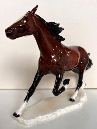 Goebel porzellan figur pferd - figur,