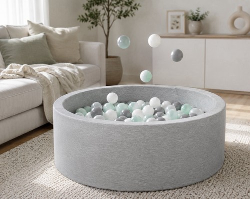 Kiddymoon bällebad rund 90x30 - rund,