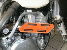 Krümmerschutz orange für KTM