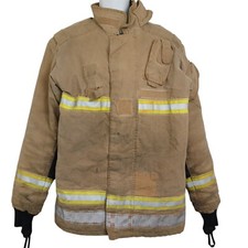 Feuerwehrjacke braun khaki
