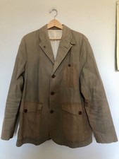 Nigel Cabourn Size 56 Army Jacket Oliv Brown Mainline Made In England Used 