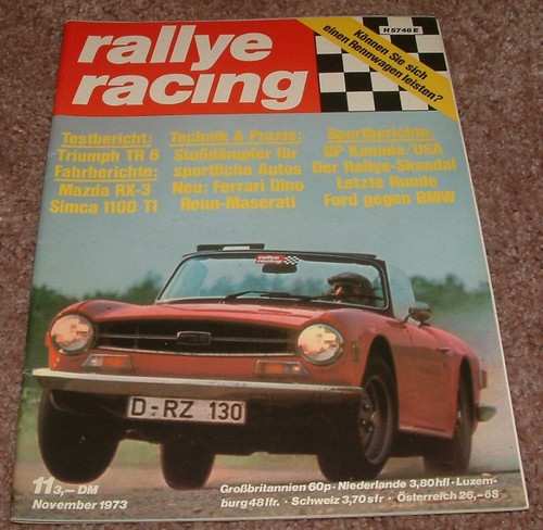 Rallye racing 1973 - rallye, rx