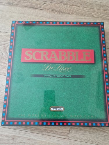 Vintage scrabble deluxe - vintage,