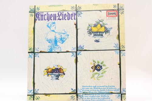 Küchen lieder schallplatte - küchen-lieder, lp