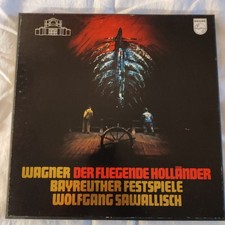 3 Vinyl-LP-Box: WAGNER "Fliegender Holländer", Bayreuth, Sawallisch Sammlerstück