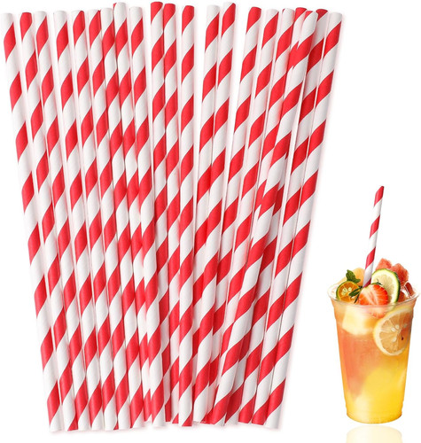 100 pcs strohhalme - 100,