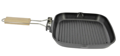 Grillplatte mit abklappbaren