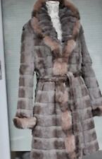 David Moire Exquisit REX Chinchilla Kanninchenfellmantel