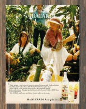 Bacardi reklame werbeanzeige - bacardi,
