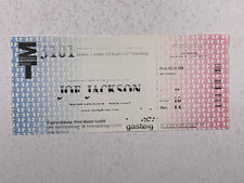 Joe Jackson Komplette Ticket