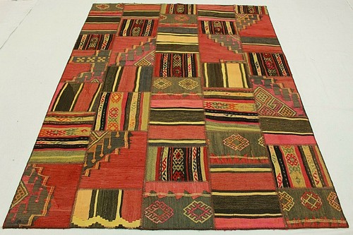 Kelim vintage patchwork - ,