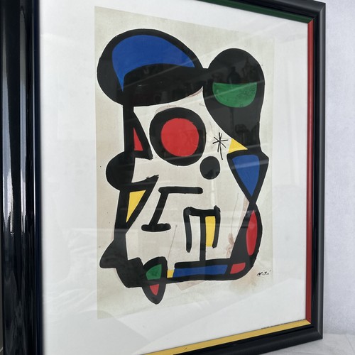 Joan miro farblithographie - ,