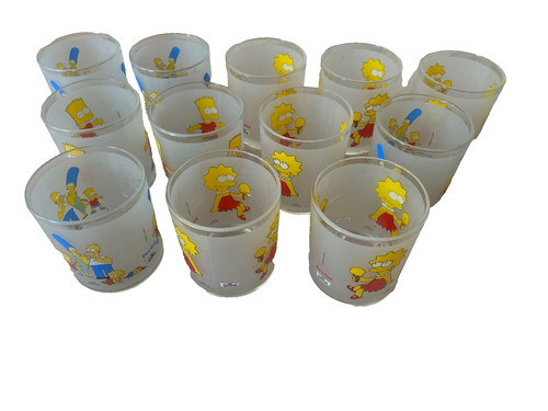 12x die simpsons gläser - 12x, i