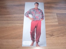 Neu!!!  Herren-Schlafanzug   Pyjama    GR.  50   Reine  Baumwolle   Lang