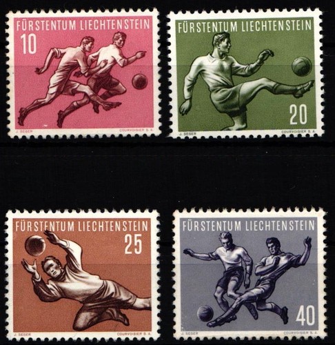 Liechtenstein 322 325 - liechtenstein, 322-325