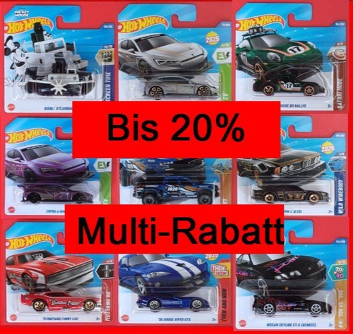 Hot wheels 2025 und 2026 - und,
