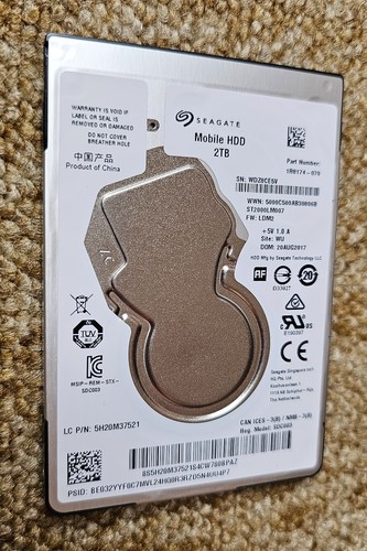 Seagate mobile hdd 2tb 5400rpm - mobile,